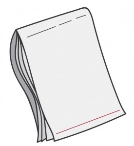 Clipart paper, Classroom Clipart, note pad