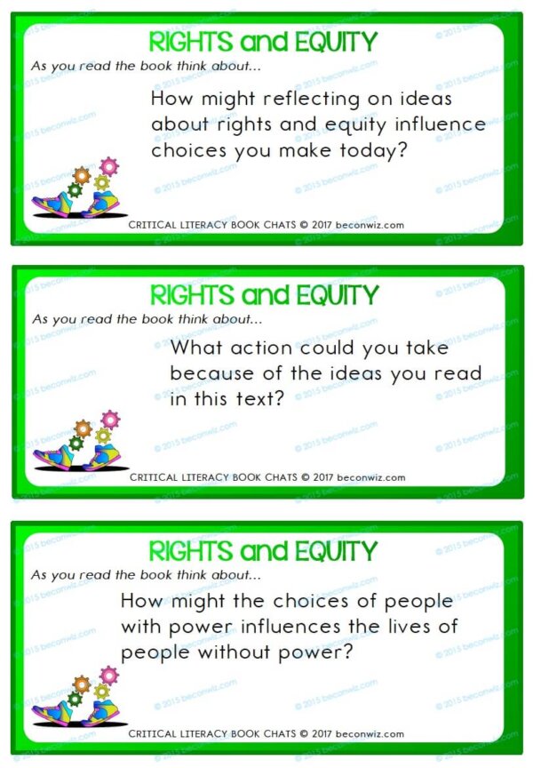 Children’s Rights Book Chat Cards