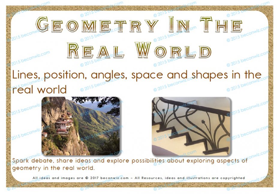 how is geometry used in the real world